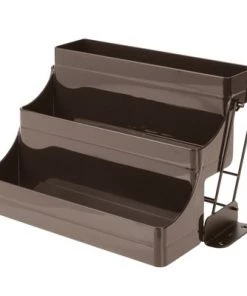 mDesign Plastic 3 Tier Pull Down Spice Rack, Storage Shelf Organizer -Kitchen Storage shop unnamed file 3046