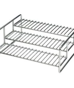 RSVP International RSVP 3-Tier Stainless Steel Spice Rack - Silver