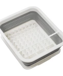 Collapsible Dish Rack White - Room Essentials™