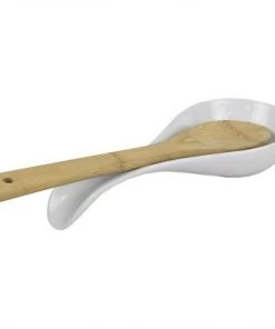 Home Basics Ceramic Spoon Rest -Kitchen Storage shop unnamed file 3071