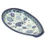Blue Rose Pottery Blue Rose Polish Pottery 1015 Zaklady Small Spoon Rest