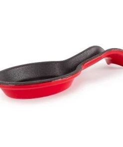BergHOFF Cast Iron Spoon Rest 7.5" Red