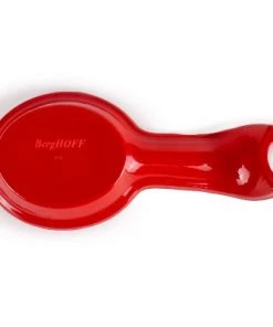 BergHOFF Cast Iron Spoon Rest 7.5" Red -Kitchen Storage shop unnamed file 3135