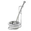Norpro 2 Piece Stainless Steel and Porcelain Spoon Rest