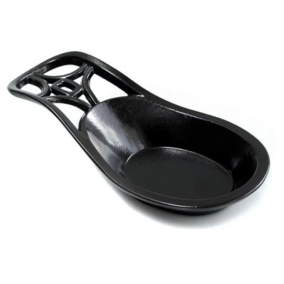 Anchor Packaging Anchor Hocking 8" Venetian Bronze Finish Cast Iron Spoon Rest 3 Anchor Packaging Anchor Hocking 8" Venetian Bronze Finish Cast Iron Spoon Rest