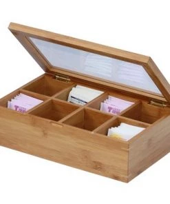 Oceanstar Bamboo Tea Box 11 Oceanstar Bamboo Tea Box -Kitchen Storage shop unnamed file 3217