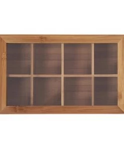 Oceanstar Bamboo Tea Box 12 Oceanstar Bamboo Tea Box -Kitchen Storage shop unnamed file 3218
