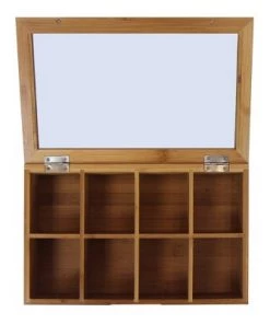 Oceanstar Bamboo Tea Box 15 Oceanstar Bamboo Tea Box -Kitchen Storage shop unnamed file 3221
