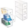 mDesign Plastic Kitchen Storage Tea Organizer, Flips, 3 Drawers 1 mDesign Plastic Kitchen Storage Tea Organizer, Flips, 3 Drawers -Kitchen Storage shop unnamed file 3222