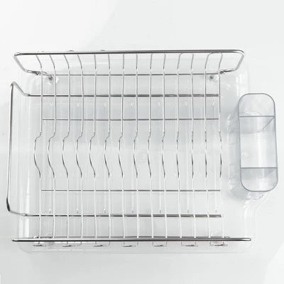 IDESIGN InterDesign Forma Lupe Steel Dish Drainer Bronze 5 IDESIGN InterDesign Forma Lupe Steel Dish Drainer Bronze - Image 3