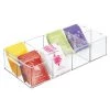 mDesign Plastic Tea Storage Organizer Caddy Tote, 8 Sections 2 mDesign Plastic Tea Storage Organizer Caddy Tote, 8 Sections -Kitchen Storage shop unnamed file 3257