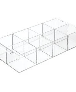 mDesign Plastic Tea Storage Organizer Caddy Tote, 8 Sections -Kitchen Storage shop unnamed file 3264