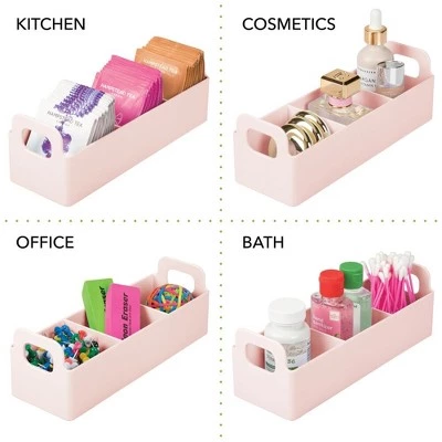 mDesign Plastic Kitchen Tea Bag Organizer Storage Caddy Holder - 2 Pack 6 mDesign Plastic Kitchen Tea Bag Organizer Storage Caddy Holder - 2 Pack - Image 4