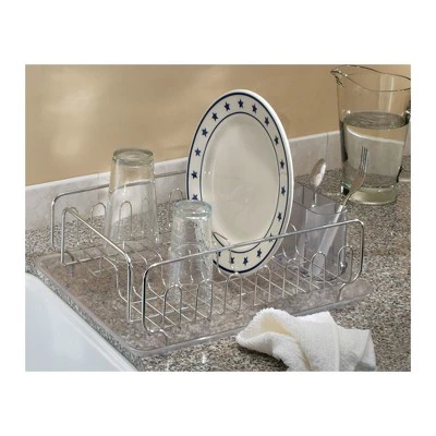 IDESIGN InterDesign Forma Lupe Steel Dish Drainer Bronze 7 IDESIGN InterDesign Forma Lupe Steel Dish Drainer Bronze - Image 5