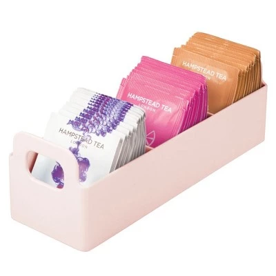 mDesign Plastic Kitchen Tea Bag Organizer Storage Caddy Holder - 2 Pack 10 mDesign Plastic Kitchen Tea Bag Organizer Storage Caddy Holder - 2 Pack - Image 8