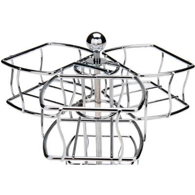 Mind Reader Tea Bag Carousel, Holds 60 Tea Bags, Chrome 4 Mind Reader Tea Bag Carousel, Holds 60 Tea Bags, Chrome - Image 2