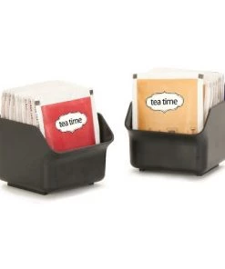 Mind Reader 6 Drawer Tea Bag Holder, Black -Kitchen Storage shop unnamed file 3297