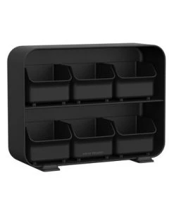 Mind Reader 6 Drawer Tea Bag Holder, Black -Kitchen Storage shop unnamed file 3299
