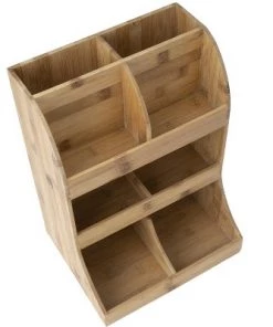 Mind Reader 8-Section Bamboo Organizer -Kitchen Storage shop unnamed file 3308
