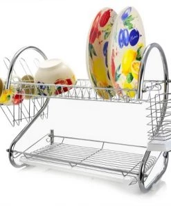 Better Chef 16-Inch 2-Tier Chrome Plated Dishrack 9 Better Chef 16-Inch 2-Tier Chrome Plated Dishrack -Kitchen Storage shop unnamed file 335