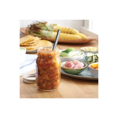 Ball 16oz Pint 12pk Glass Regular Mouth Mason Jars with Lids and Bands, for Canning or Drinkware 3 Ball 16oz Pint 12pk Glass Regular Mouth Mason Jars with Lids and Bands, for Canning or Drinkware