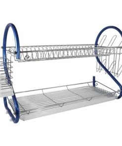 Better Chef 2-Tier 22 in. Chrome Plated Dish Rack