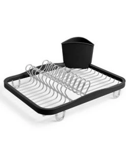 Plastic Sinkin In-Sink Dish Rack - Umbra Black