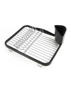 Plastic Sinkin In-Sink Dish Rack - Umbra Black -Kitchen Storage shop unnamed file 401