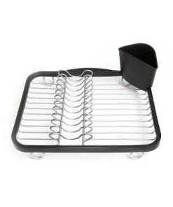Plastic Sinkin In-Sink Dish Rack - Umbra Black -Kitchen Storage shop unnamed file 416