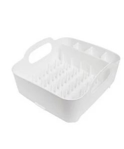 Plastic Dish Rack Tub White - Umbra