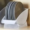 The Lakeside Collection Lakeside Vertical Standing Plate Cradle Rack for Salad and Dessert Dishes -Kitchen Storage shop unnamed file 430