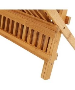 Juvale 2 Tier Bamboo Drying Dish Rack for Kitchen, Collapsible and Compact (13 x 18 x 9.8 in) 10 Juvale 2 Tier Bamboo Drying Dish Rack for Kitchen, Collapsible and Compact (13 x 18 x 9.8 in) -Kitchen Storage shop unnamed file 477