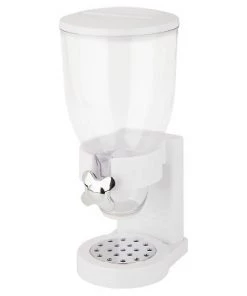 Honey-Can-Do Zevro The Original Indispensable Single Dry Food Dispenser - White