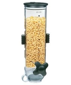 Zevro SmartSpace Edition Wall Mount Dry Food Dispenser Single 13Oz. Canister -Kitchen Storage shop unnamed file 520