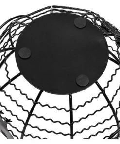 Juvale Wire Egg Basket, Farmhouse Kitchen Organizer (Black, 8.2 x 8.2 x 4.9 In) 11 Juvale Wire Egg Basket, Farmhouse Kitchen Organizer (Black, 8.2 x 8.2 x 4.9 In) -Kitchen Storage shop unnamed file 540