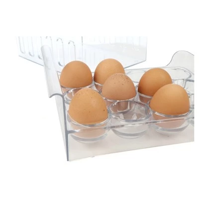 Mind Reader 12 Count (One Dozen) Egg Holder Refrigerator Storage Container, Clear 6 Mind Reader 12 Count (One Dozen) Egg Holder Refrigerator Storage Container, Clear - Image 4