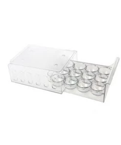 Mind Reader 12 Count (One Dozen) Egg Holder Refrigerator Storage Container, Clear 13 Mind Reader 12 Count (One Dozen) Egg Holder Refrigerator Storage Container, Clear -Kitchen Storage shop unnamed file 547