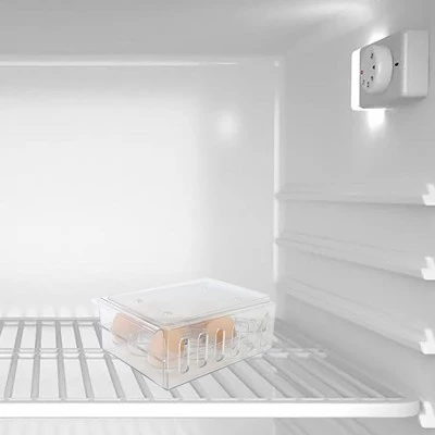 Mind Reader 12 Count (One Dozen) Egg Holder Refrigerator Storage Container, Clear 8 Mind Reader 12 Count (One Dozen) Egg Holder Refrigerator Storage Container, Clear - Image 6