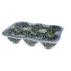 Blue Rose Pottery Blue Rose Polish Pottery Athena Egg Tray - 6 Count -Kitchen Storage shop unnamed file 563