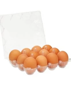 Stockroom Plus 48 Pack Bulk Egg Cartons for 1 Dozen Chicken Eggs, Reusable Containers, Labels -Kitchen Storage shop unnamed file 567