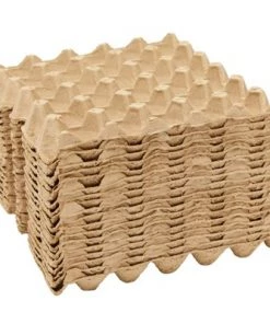Okuna Outpost 18 Pack Egg Cartons for 30 Chicken Eggs, Brown Paper Containers with Labels -Kitchen Storage shop unnamed file 583