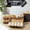 Okuna Outpost 15 Pack Brown Paper Cardboard Egg Carton with Jute String and Stickers, Holds 10 Eggs Each -Kitchen Storage shop unnamed file 584