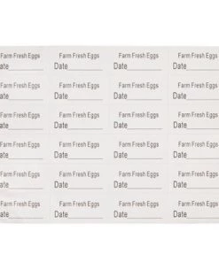 Stockroom Plus 24 Pack Plastic Egg Cartons for One Dozen Chicken Eggs Bulk, Labels Included -Kitchen Storage shop unnamed file 592