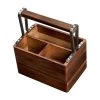 Honey-Can-Do Acacia Cutlery Caddy 2 Honey-Can-Do Acacia Cutlery Caddy -Kitchen Storage shop unnamed file 634