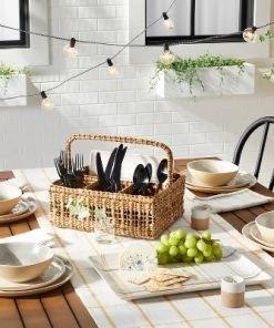 Hearth & Hand With Magnolia Natural Woven Caddy - Hearth & Hand™ with Magnolia