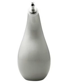 Rachael Ray 24oz Stoneware Extra Virgin Olive Oil Dispenser Bottle Gray