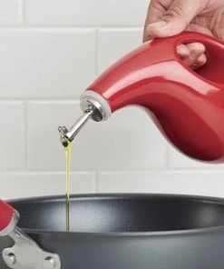 Rachael Ray 24oz Stoneware Extra Virgin Olive Oil Dispenser Bottle Red 10 Rachael Ray 24oz Stoneware Extra Virgin Olive Oil Dispenser Bottle Red -Kitchen Storage shop unnamed file 657
