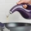Rachael Ray 24oz Stoneware Extra Virgin Olive Oil Dispenser Bottle Purple 1 Rachael Ray 24oz Stoneware Extra Virgin Olive Oil Dispenser Bottle Purple -Kitchen Storage shop unnamed file 659