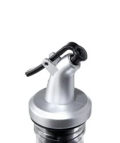 Juvale 2-Pack 8.5oz 250ml Olive Oil and Vinegar Cruets Glass Dispensers Bottles