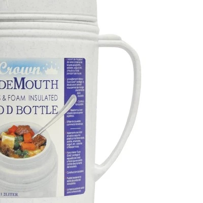 Brentwood 1.2 Liter Wide Foam Glass Vacuum Insulated Food Thermos 5 Brentwood 1.2 Liter Wide Foam Glass Vacuum Insulated Food Thermos - Image 3